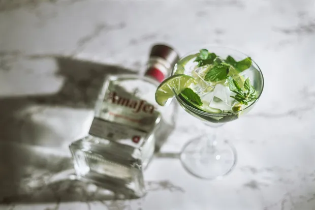 Lime and mint